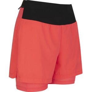 LaMunt Teresa Light 2IN1 II - pantaloni corti trekking - donna Red/Black I40 D34