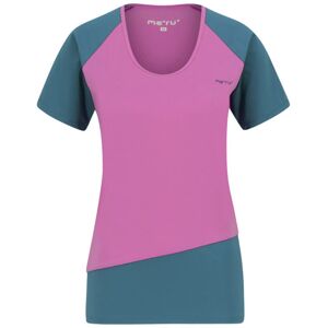 Meru Paihia SS W - T-shirt - donna Pink/Blue XS