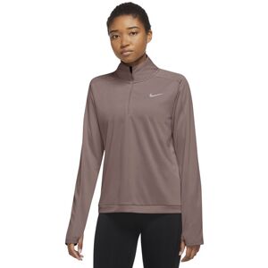 Nike Dri-FIT Pacer 1/4-Zip - felpa running - donna Brown S