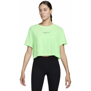 Nike Pro Dri-FIT W - T-shirt - donna Green L