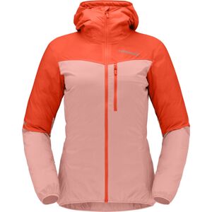Norrona Falketind aero60 Hood - giacca alpinismo - donna Orange/Pink M