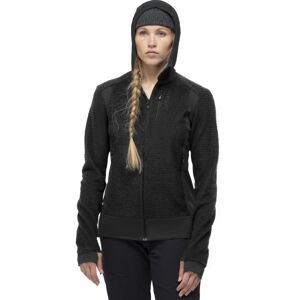 Norrona Falketind Alpha120 Zip Hood - giacca in pile - donna Black S