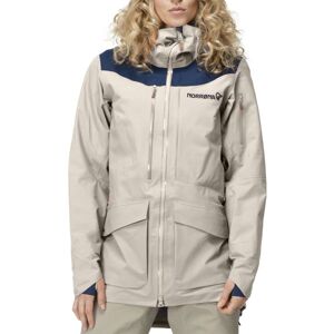 Norrona Tamok Gore-Tex Pro W's - giacca in GORE-TEX - donna Beige/Blue L