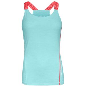 Ortovox 150 Essential W - maglietta tecnica senza maniche - donna Light Blue/Red XL