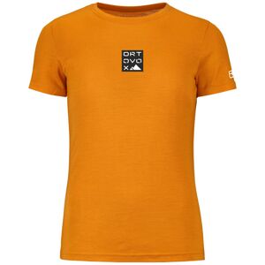 Ortovox 185 Merino Square TS W - maglietta tecnica - donna Orange M
