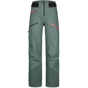 Ortovox 3L Deep Shell Pants - pantaloni scialpinismo - donna Light Green L