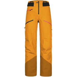 Ortovox 3L Deep Shell Pants - pantaloni scialpinismo - donna Orange L