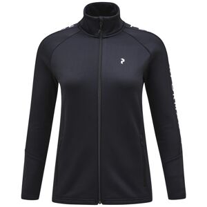 Peak Performance Rider W - felpa in pile - donna Black XS