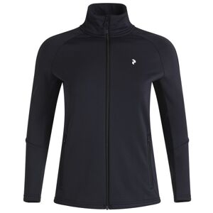 Peak Performance W Rider Zip - felpa in pile - donna Black XS