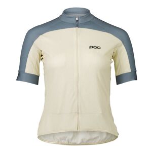 Poc W's Essential Road Logo - maglia ciclismo - donna White/Blue S