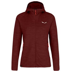 Salewa Nuvolao AW W Jkt - felpa in pile - donna Dark Red I44 D38