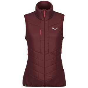 Salewa Ortles Hybrid TW Clt - gilet ibrido - donna Dark Red I46 D40