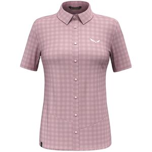 Salewa Puez Dry W S/S - camicia a maniche corte - donna Pink I48 D42