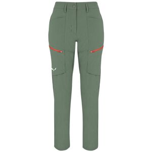 Salewa Puez DST W Cargo - pantaloni trekking - donna Green I44 D38