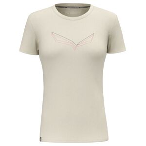 Salewa Pure Eagle Frame Dry W - T-shirt- donna Beige/Pink I46 D40