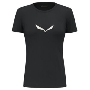 Salewa Solid Dri-Release - T-shirt trekking - donna Black/White I38 D32