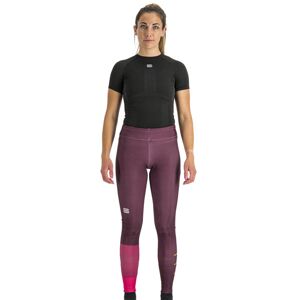 Sportful Squadra W - pantalone sci di fondo - donna Purple/Pink L