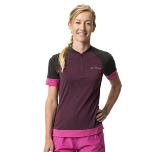 Vaude Altissimo Q-Zip Shirt W - maglia ciclismo - donna Violet/Pink I46 D42