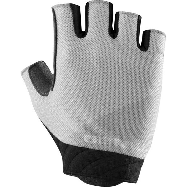 castelli roubaix gel 2 - guanti ciclismo - donna silver gray s