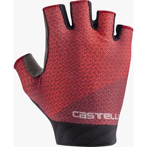 castelli roubaix gel 2 - guanti ciclismo - donna red xs