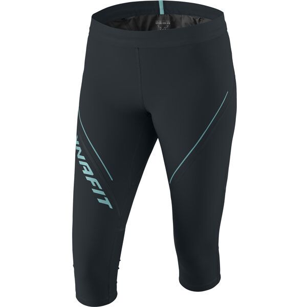 dynafit alpine 2 - pantaloni trail running 3/4 - donna dark blue/light blue i44 d38