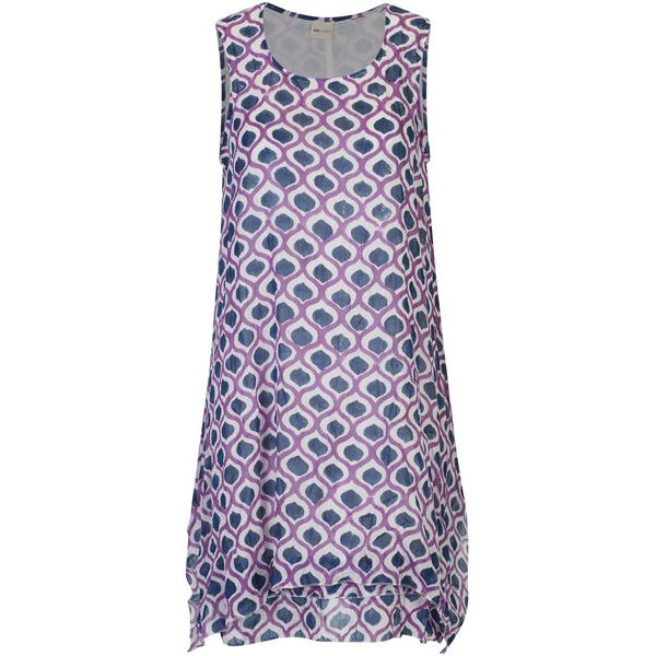 hot stuff alessandra - vestito - donna violet/blue 2xl