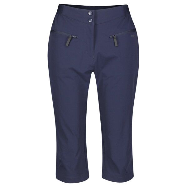 meru maidenhead 3/4 w - pantaloni corti trekking - donna blue i48 d42