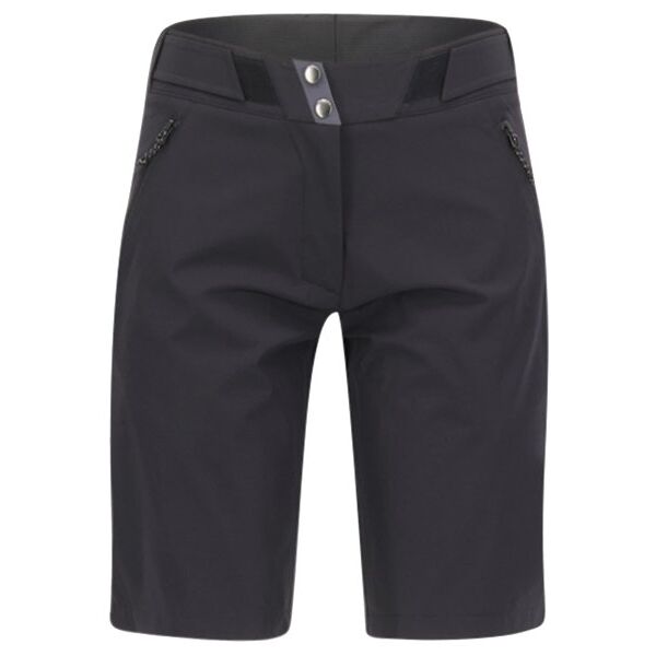 meru rosario w - pantaloni corti trekking - donna black m