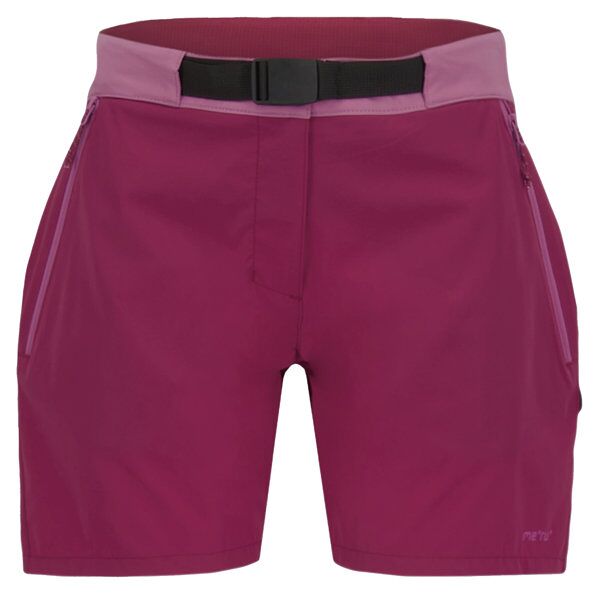 meru rotorua shorts w - pantaloni corti trekking - donna pink/red m