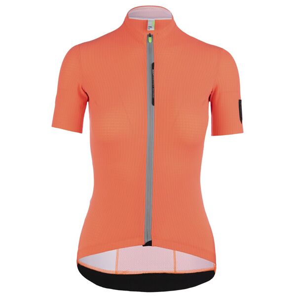 q36.5 l1 pinstripe x - maglia ciclismo - donna orange xs