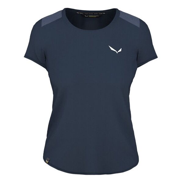 salewa w alpine hemp graphic s/s - t-shirt - donna dark blue i46 d40
