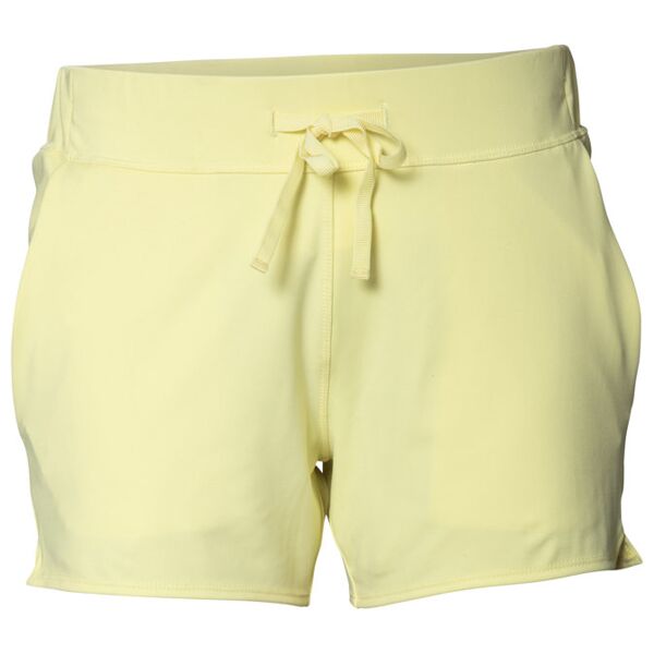 snap wave - pantaloni corti arrampicata - donna yellow m