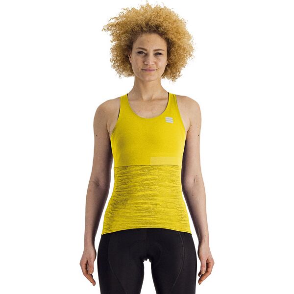 sportful giara - top ciclismo - donna yellow xs