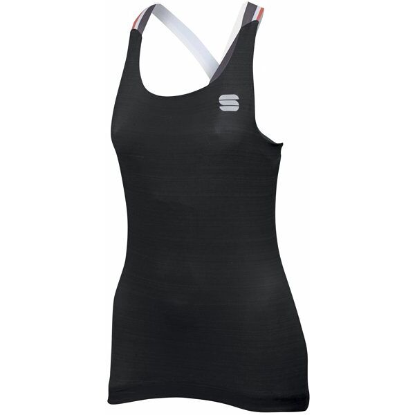 sportful grace - top ciclismo - donna black 2xl