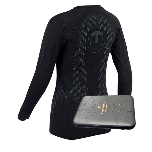 therm-ic ultra warm s.e.t + body-pack - maglietta tecnica maniche lunghe - donna black l/xl