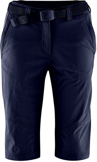 maier sports lawa - pantaloni corti trekking - donna dark blue 46