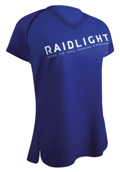 raidlight coolmax eco w - maglia trail running - donna blue s