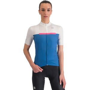 Sportful Pista W - Maglia Ciclismo - Donna Blue/white L