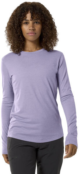 Arc Teryx Lana Crew LS W – maglia manica lunga - donna Light Violet XS