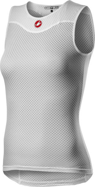 Castelli Pro Issue 2 - maglietta tecnica senza maniche - donna White L