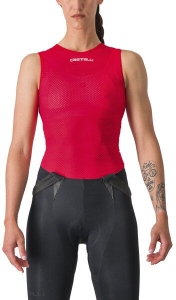 Castelli Pro Mesh W - maglietta tecnica - donna Red M