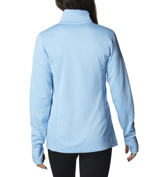 Columbia Park View - felpa in pile - donna Light Blue XS