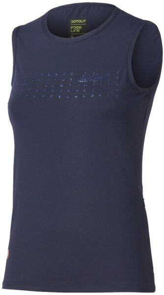 Dotout Lux W Muscle - maglia ciclismo senza maniche - donna Blue M