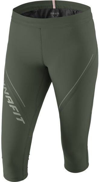 Dynafit Alpine 2 - pantaloni trail running 3/4 - donna Dark Green/Green I42 D36