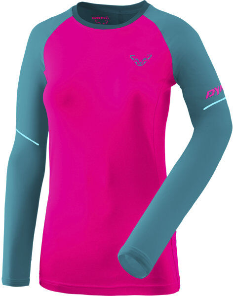 Dynafit Alpine Pro - maglia a manica lunga - donna Pink/Light Blue/Azure I44 D38