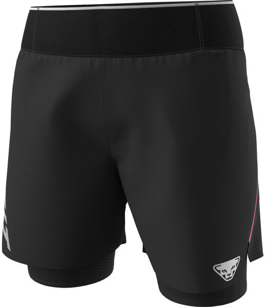 Dynafit DNA Ultra 2in1 W - pantaloni corti trail running - donna Black M