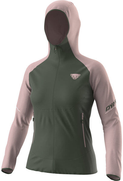 Dynafit Transalper Dst W - giacca trekking - donna Green/Light Pink XS