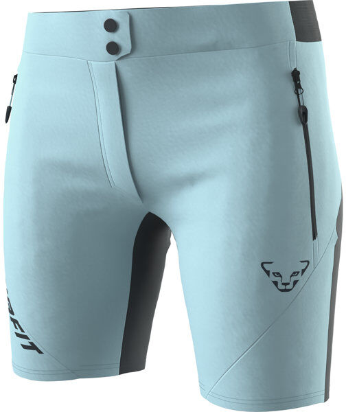 Dynafit Transalper 2 Light Dst W - pantaloni corti trekking - donna Light Blue/Dark Blue XL