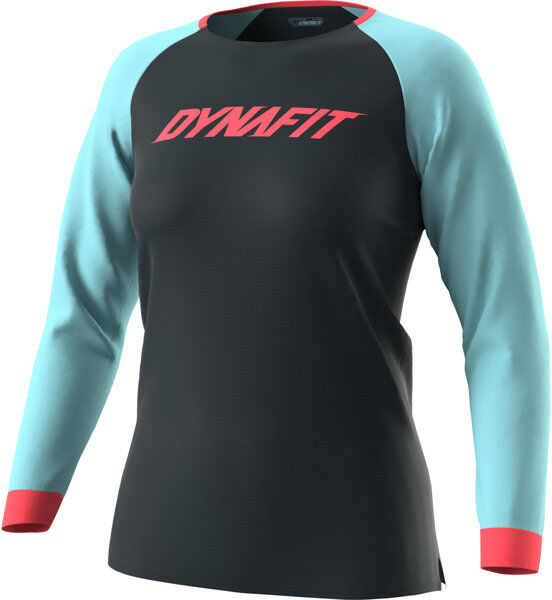 Dynafit Ride L/S W - maglia a maniche lunghe - donna Dark Blue/Light Blue/Pink S