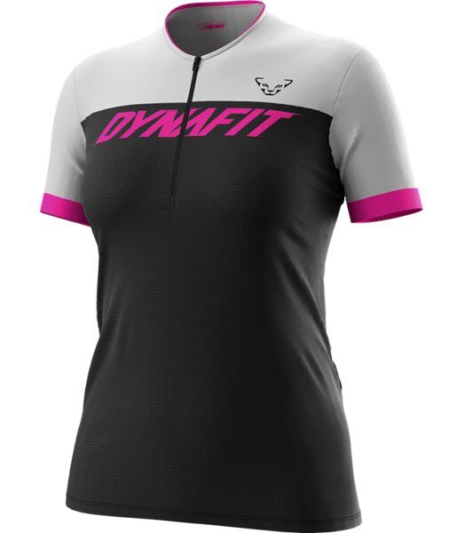 Dynafit Ride Light 1/2 Zip - maglia MTB - donna black/grey/pink XL
